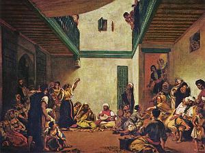 EUGENE DELACROIX-1832 NOCE JUIVE AU MAROC